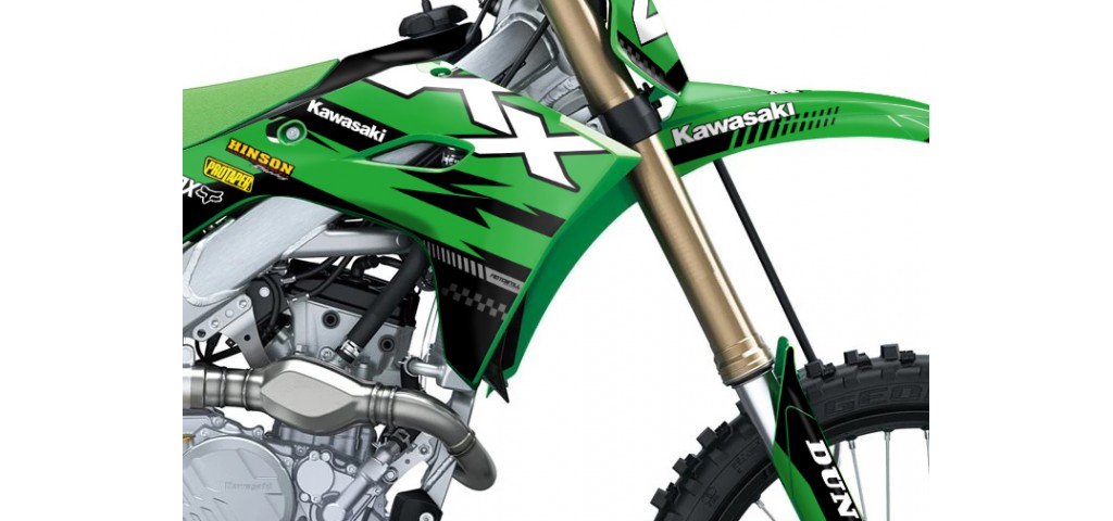 KAWASAKI KX 250 - 450 / 2025 GRAPHIC STICKER KIT