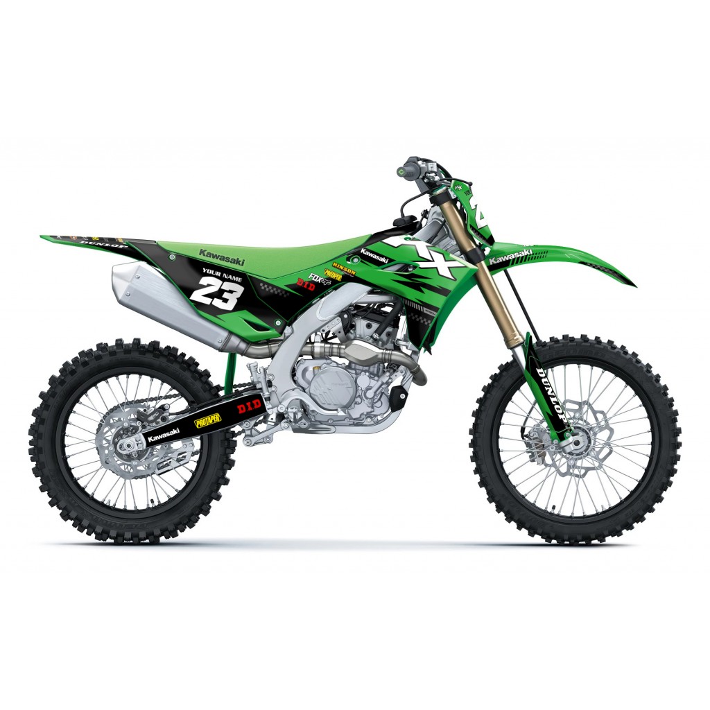 KAWASAKI KX 250 - 450 / 2025 GRAPHIC STICKER KIT