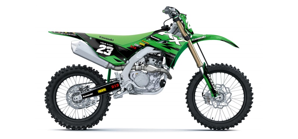 KAWASAKI KX 250 - 450 / 2025 GRAPHIC STICKER KIT