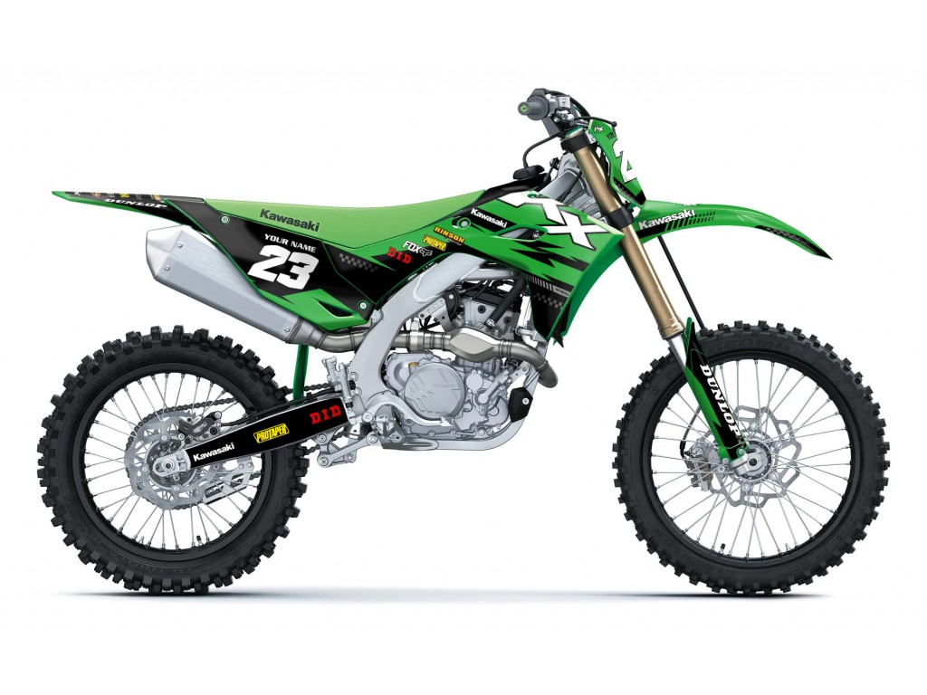 KAWASAKI KX 250 - 450 / 2025 GRAPHIC STICKER KIT