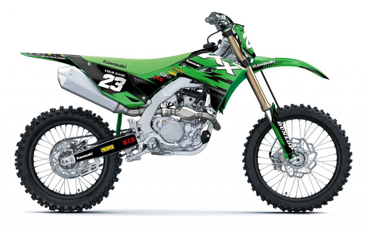 KAWASAKI KX 250 - 450 / 2025 GRAPHIC STICKER KIT