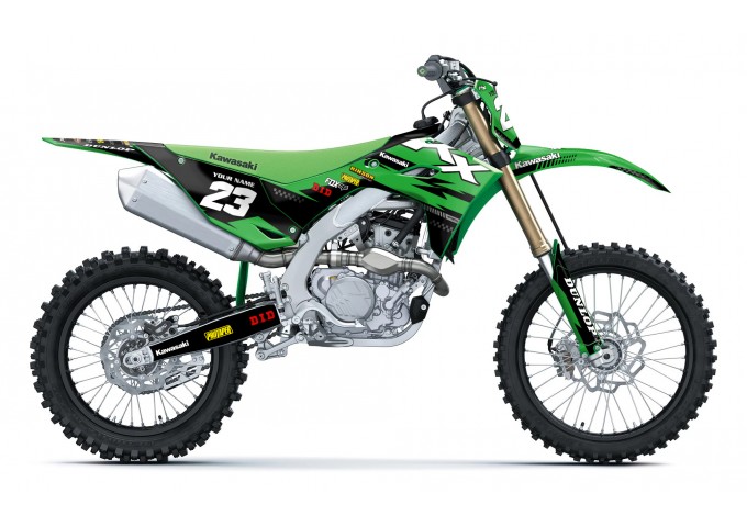 KAWASAKI KX 250 - 450 / 2025 GRAPHIC STICKER KIT