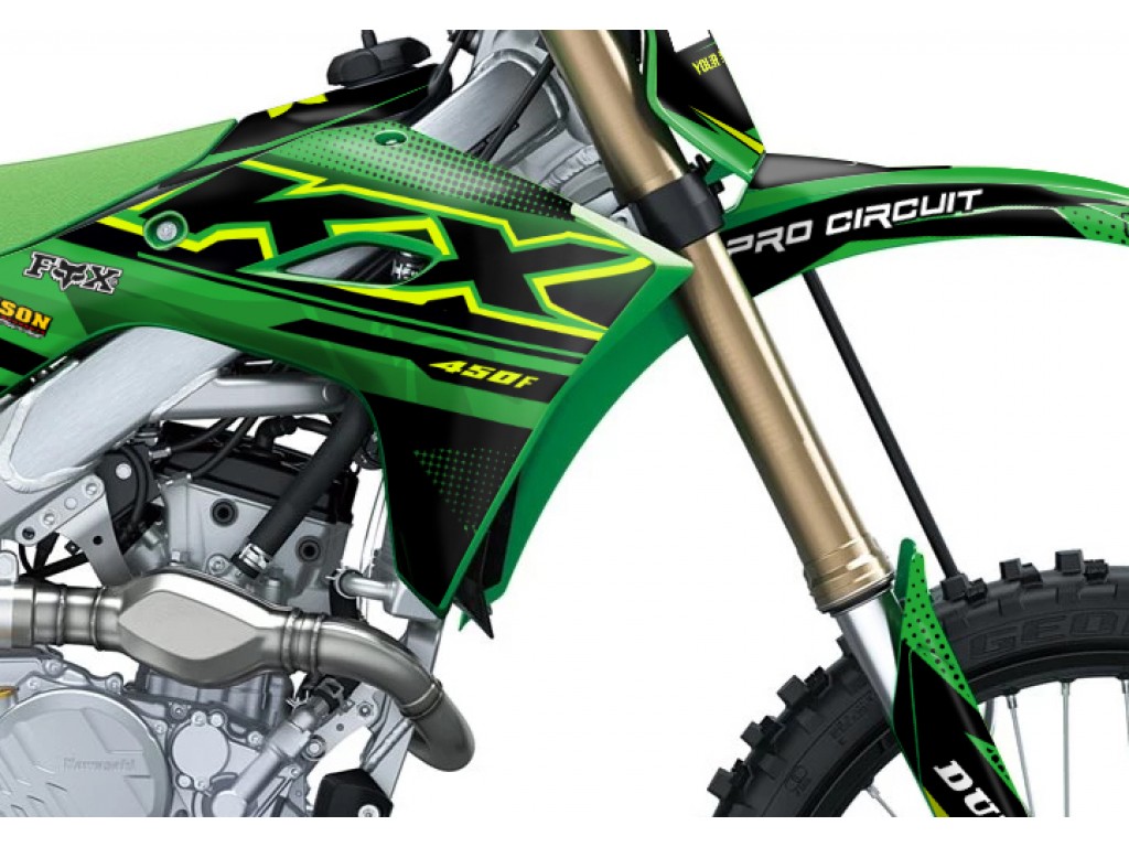 KAWASAKI KX 250 - 450 / 2025 GRAPHIC STICKER KIT