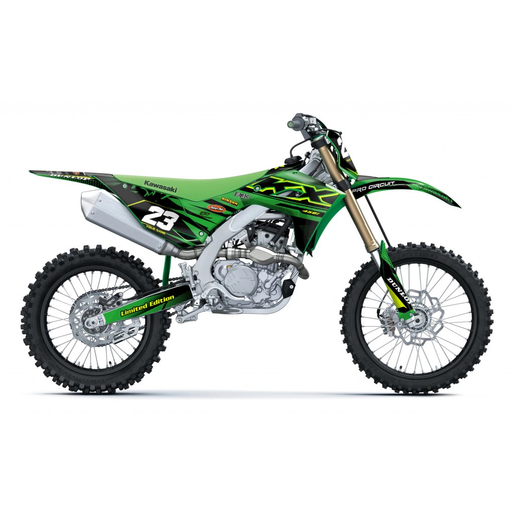 KAWASAKI KX 250 - 450 / 2025 GRAPHIC STICKER KIT