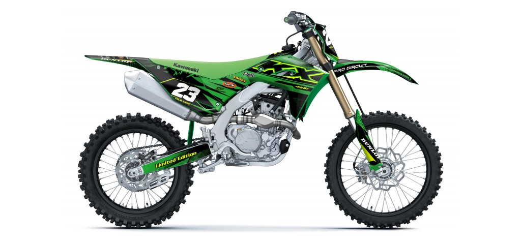 KAWASAKI KX 250 - 450 / 2025 GRAPHIC STICKER KIT