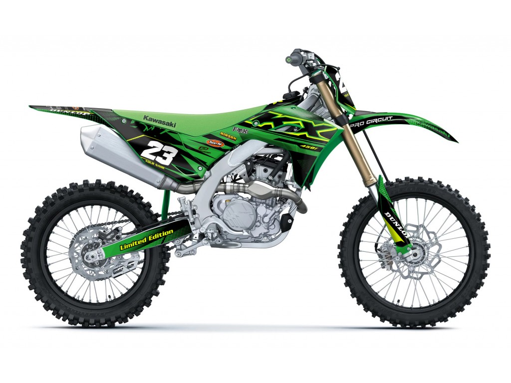 KAWASAKI KX 250 - 450 / 2025 GRAPHIC STICKER KIT
