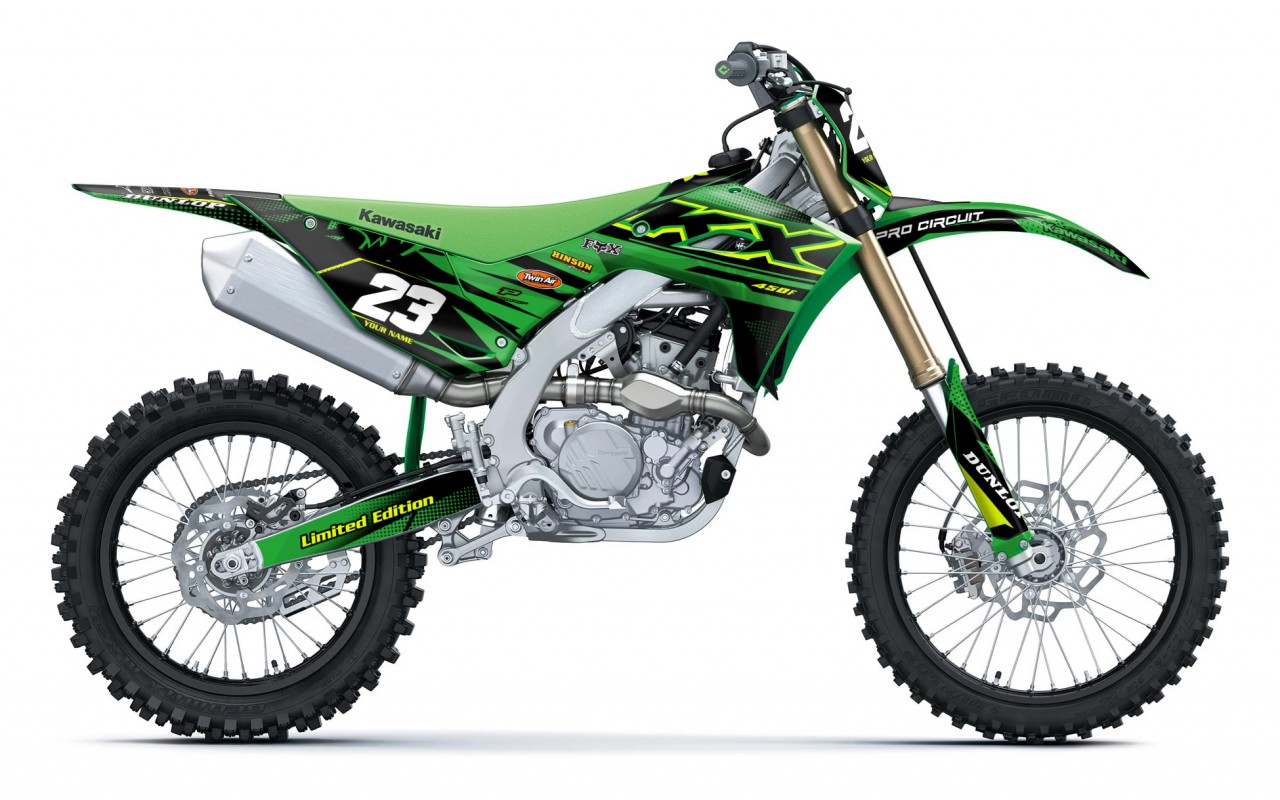 KAWASAKI KX 250 - 450 / 2025 GRAPHIC STICKER KIT