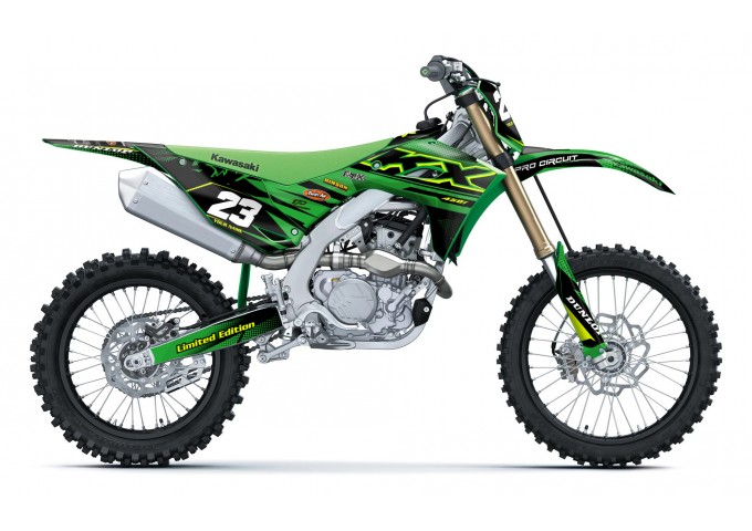 KAWASAKI KX 250 - 450 / 2025 GRAPHIC STICKER KIT