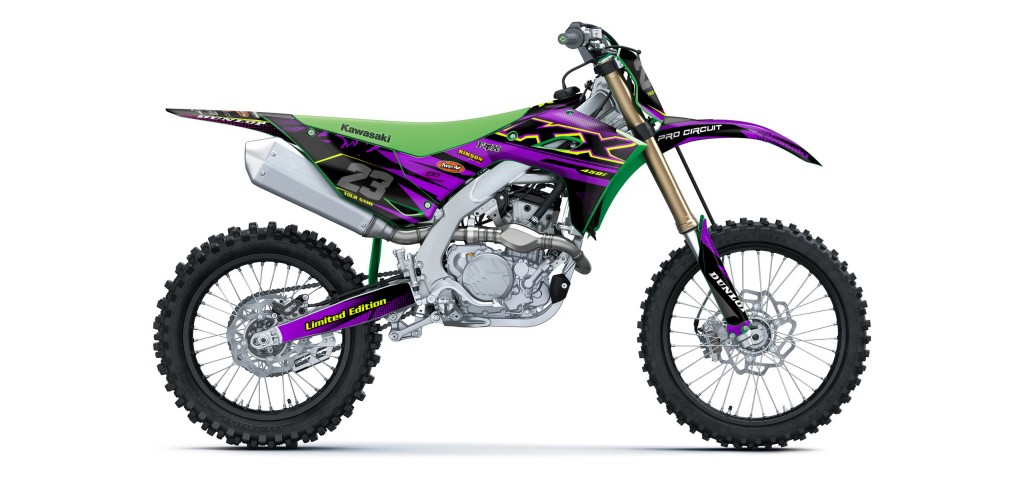 KAWASAKI KX 250 - 450 / 2025 GRAPHIC STICKER KIT