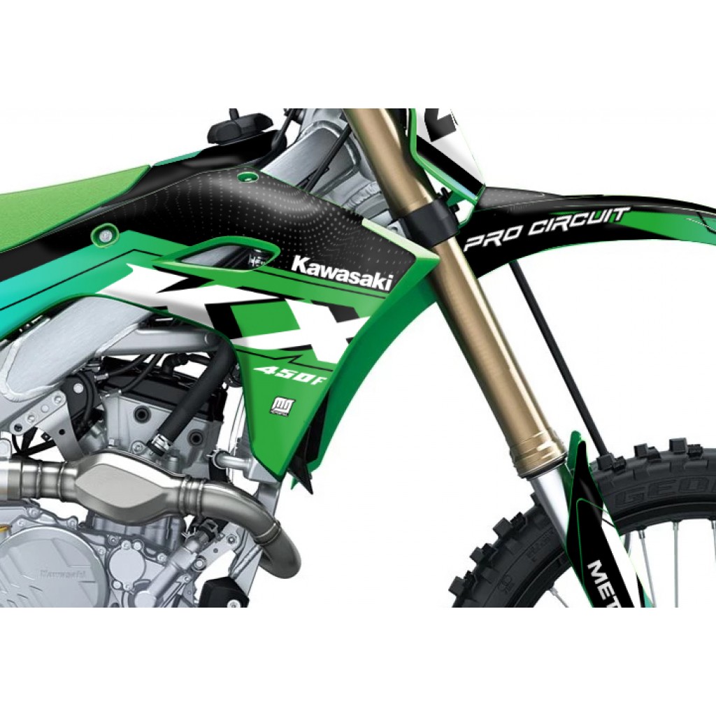 KAWASAKI KX 250 - 450 / 2025 GRAPHIC STICKER KIT