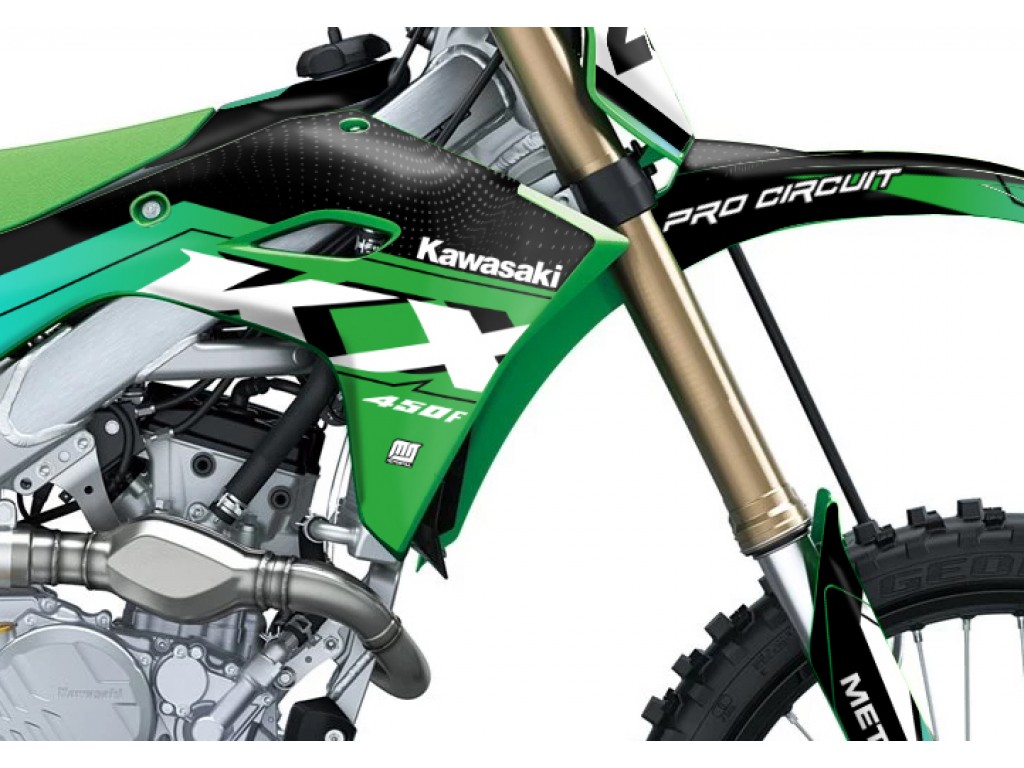 KAWASAKI KX 250 - 450 / 2025 GRAPHIC STICKER KIT
