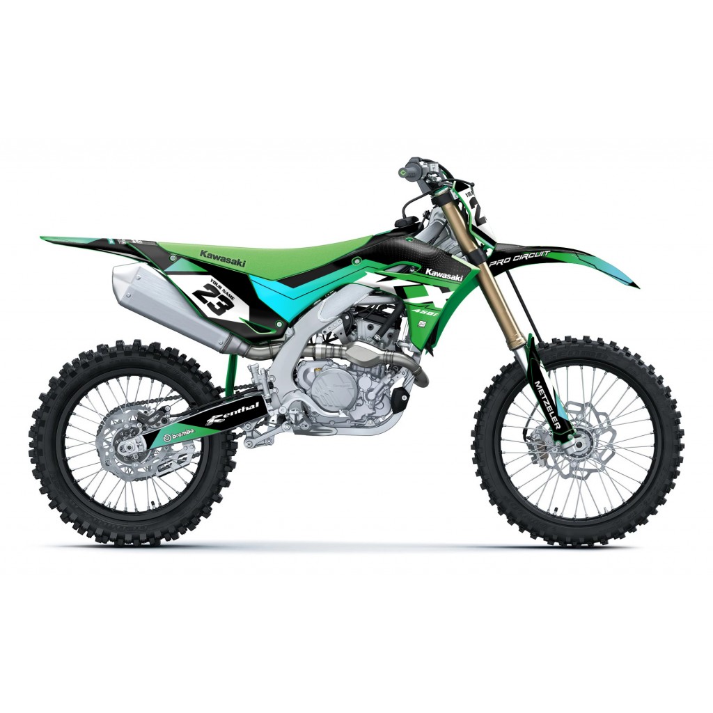 KAWASAKI KX 250 - 450 / 2025 GRAPHIC STICKER KIT