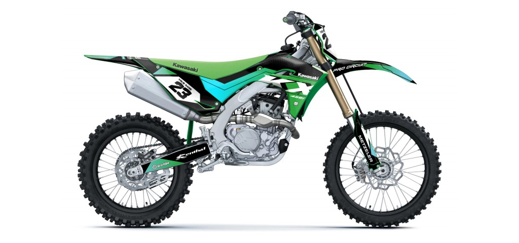 KAWASAKI KX 250 - 450 / 2025 GRAPHIC STICKER KIT