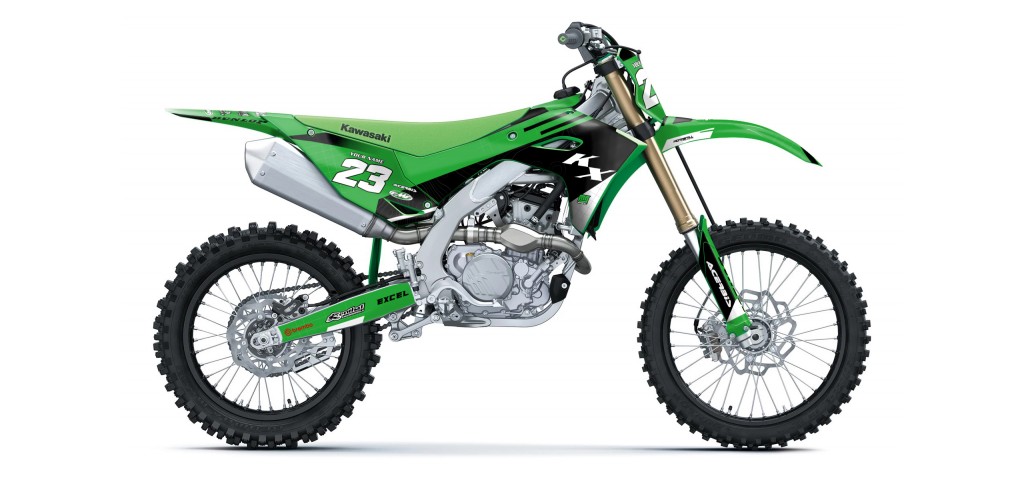 KAWASAKI KX 250 - 450 / 2025 GRAPHIC STICKER KIT