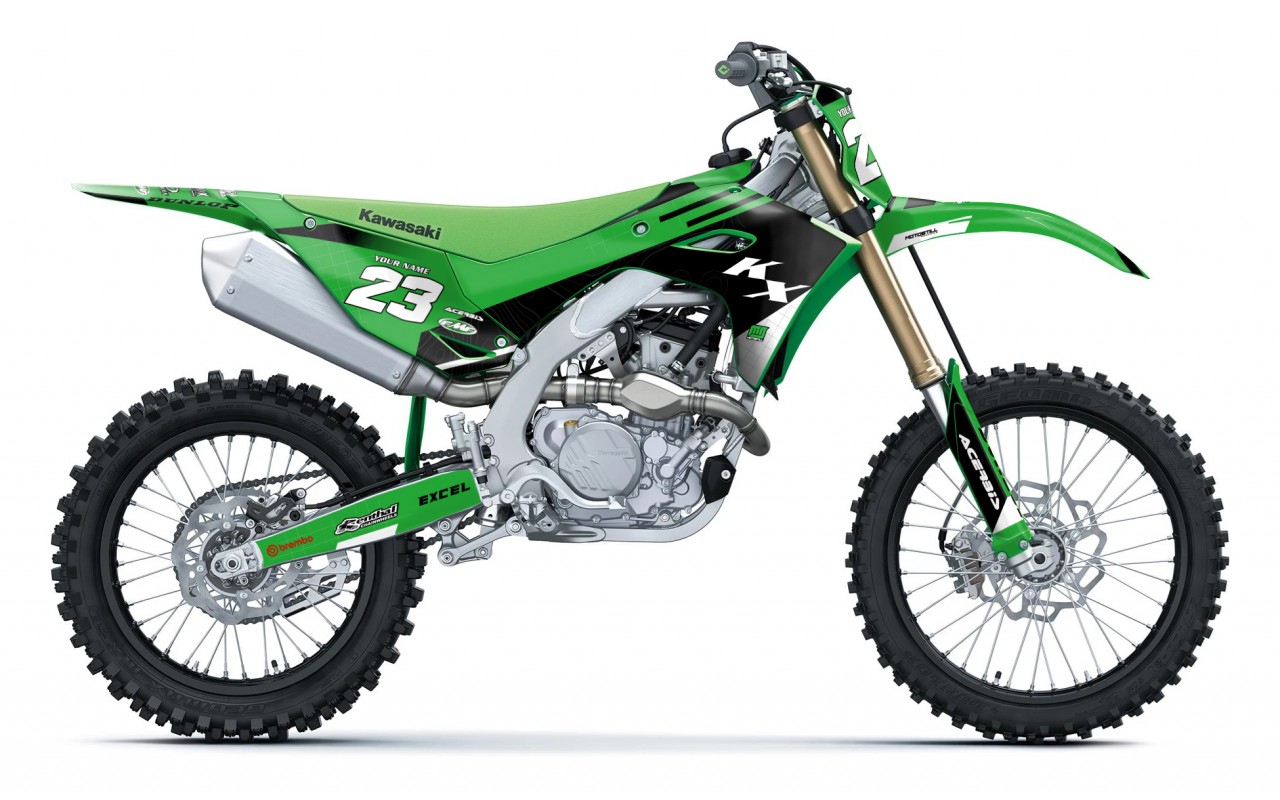 KAWASAKI KX 250 - 450 / 2025 GRAPHIC STICKER KIT