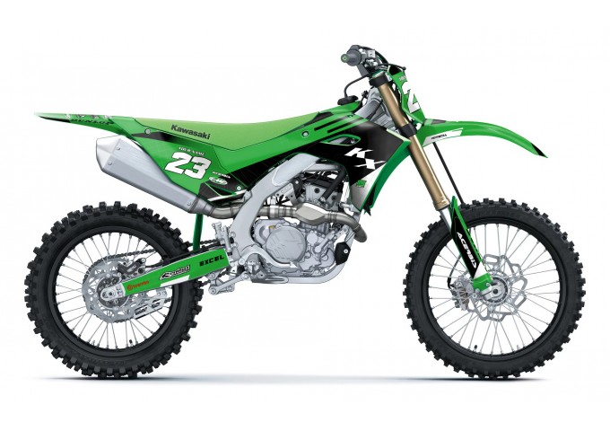 KAWASAKI KX 250 - 450 / 2025 GRAPHIC STICKER KIT