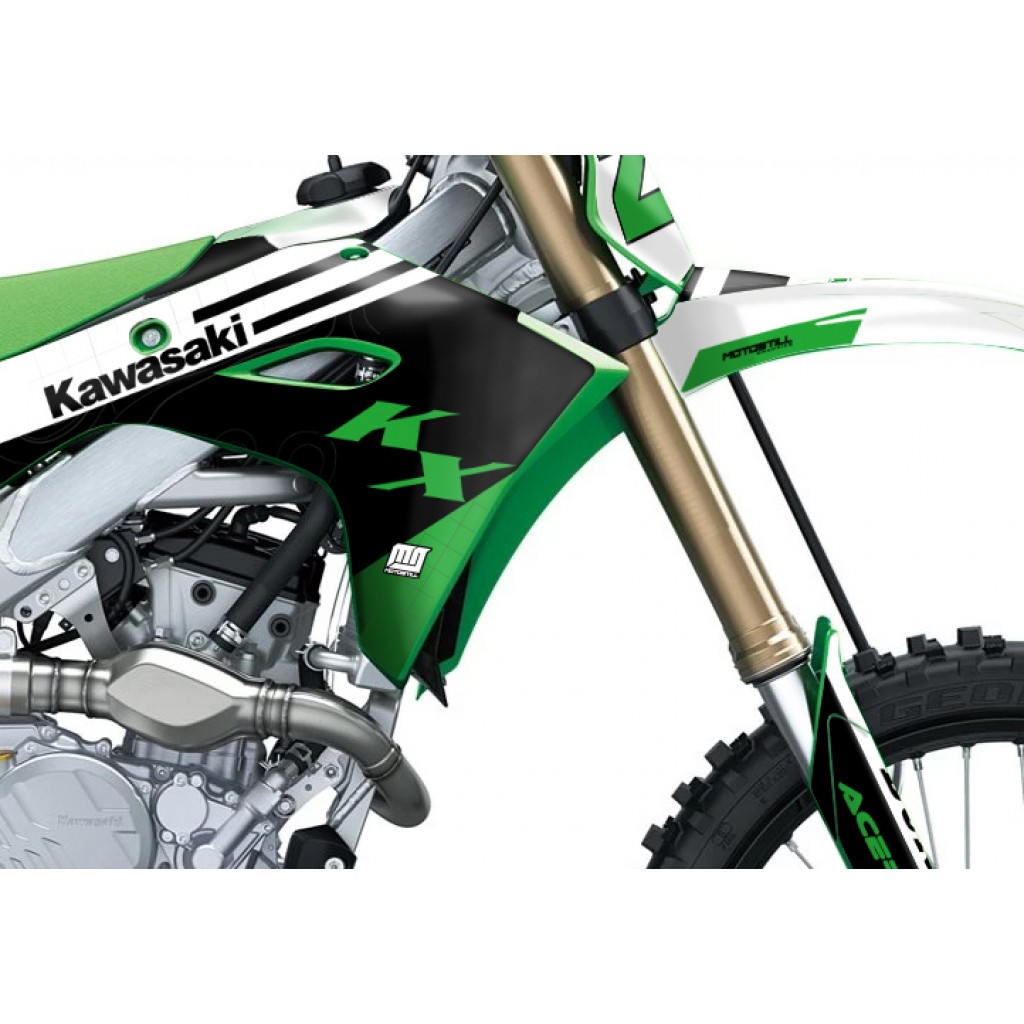 KAWASAKI KX 250 - 450 / 2025 GRAPHIC STICKER KIT