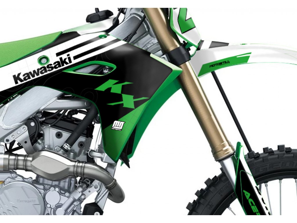 KAWASAKI KX 250 - 450 / 2025 GRAPHIC STICKER KIT