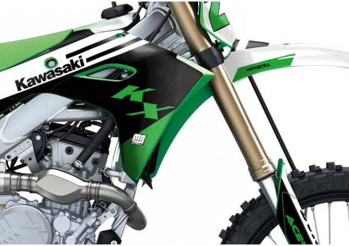 KAWASAKI KX 250 - 450 / 2025 GRAPHIC STICKER KIT