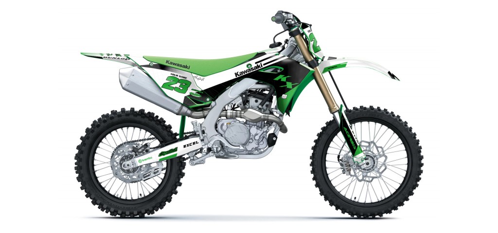 KAWASAKI KX 250 - 450 / 2025 GRAPHIC STICKER KIT