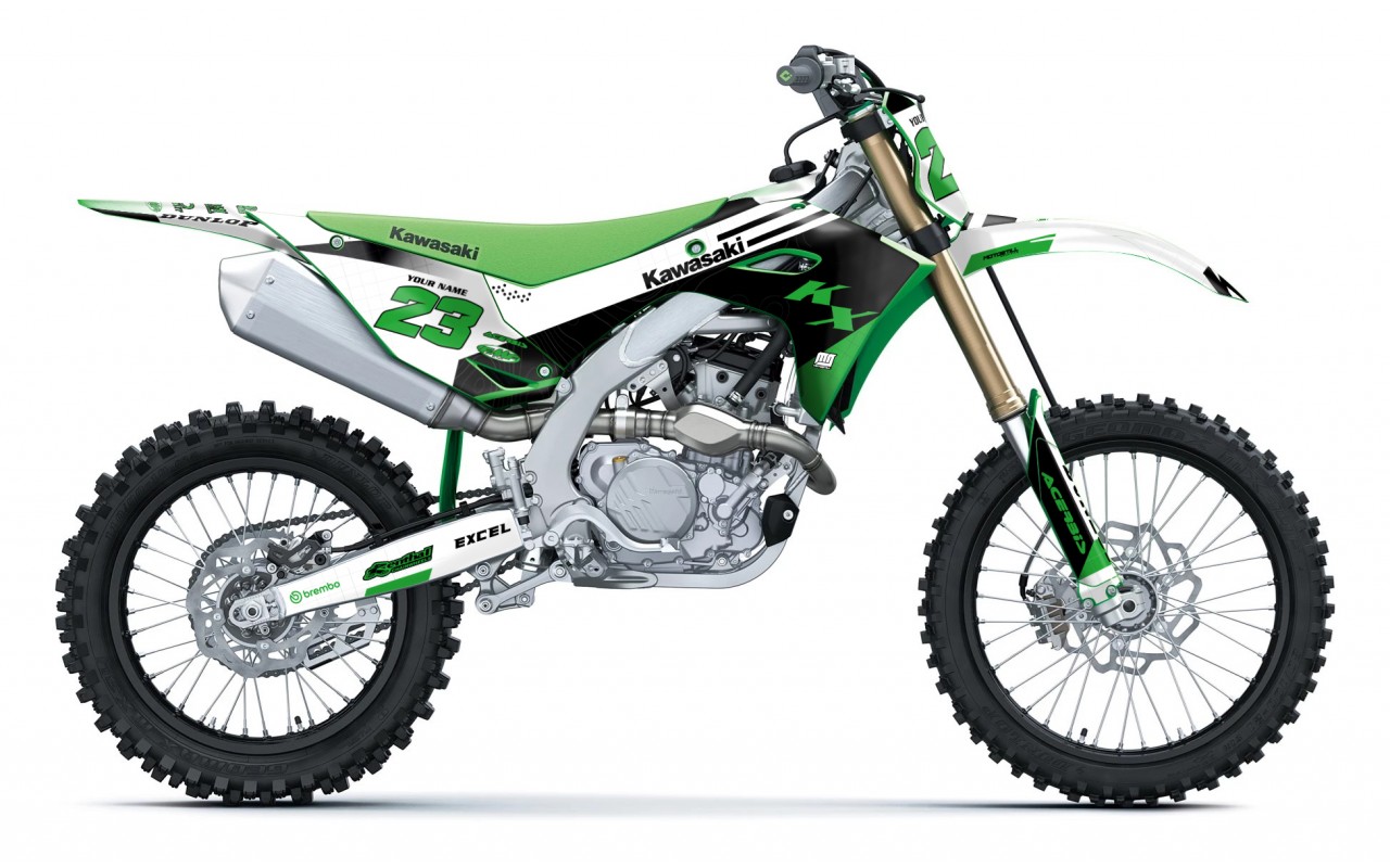 KAWASAKI KX 250 - 450 / 2025 GRAPHIC STICKER KIT