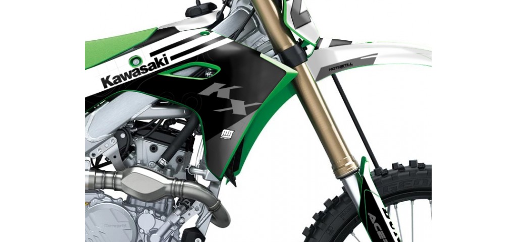 KAWASAKI KX 250 - 450 / 2025 GRAPHIC STICKER KIT