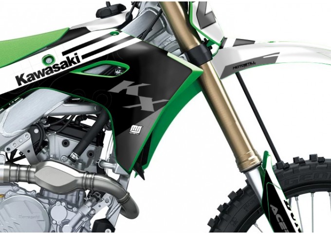 KAWASAKI KX 250 - 450 / 2025 GRAPHIC STICKER KIT