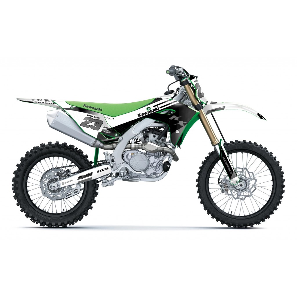 KAWASAKI KX 250 - 450 / 2025 GRAPHIC STICKER KIT