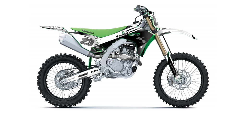 KAWASAKI KX 250 - 450 / 2025 GRAPHIC STICKER KIT