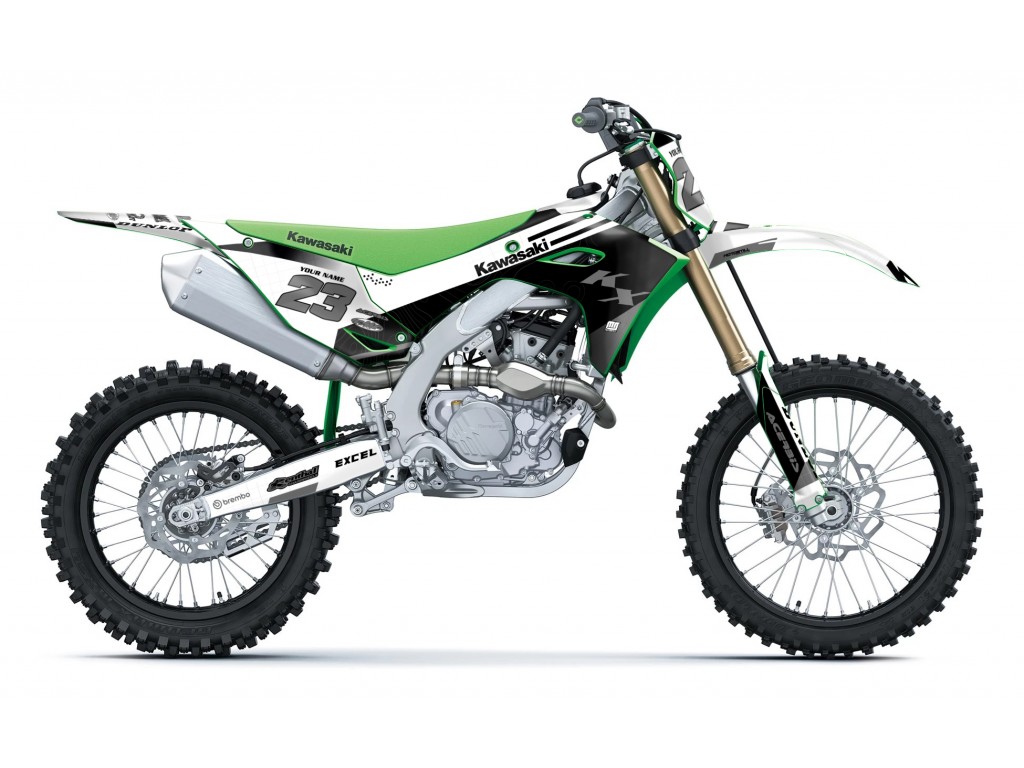 KAWASAKI KX 250 - 450 / 2025 GRAPHIC STICKER KIT