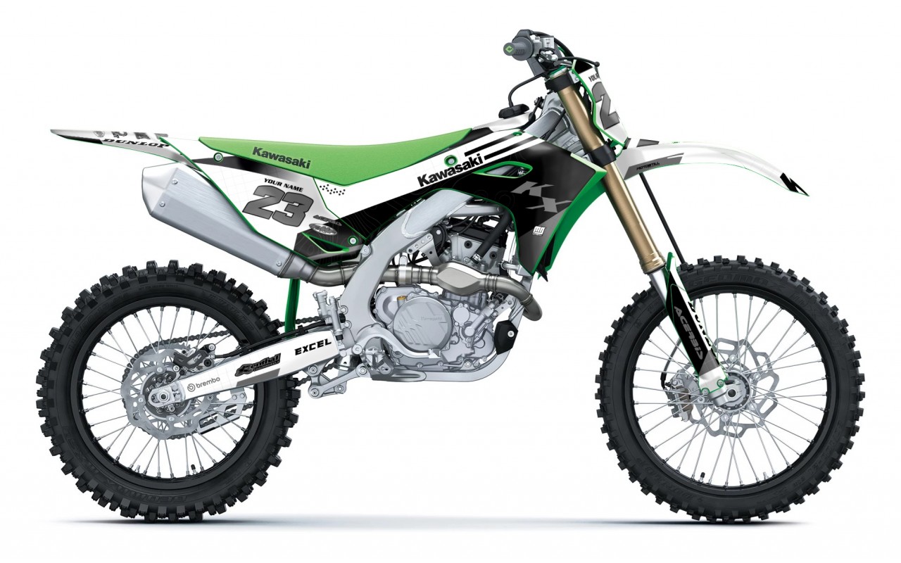 KAWASAKI KX 250 - 450 / 2025 GRAPHIC STICKER KIT
