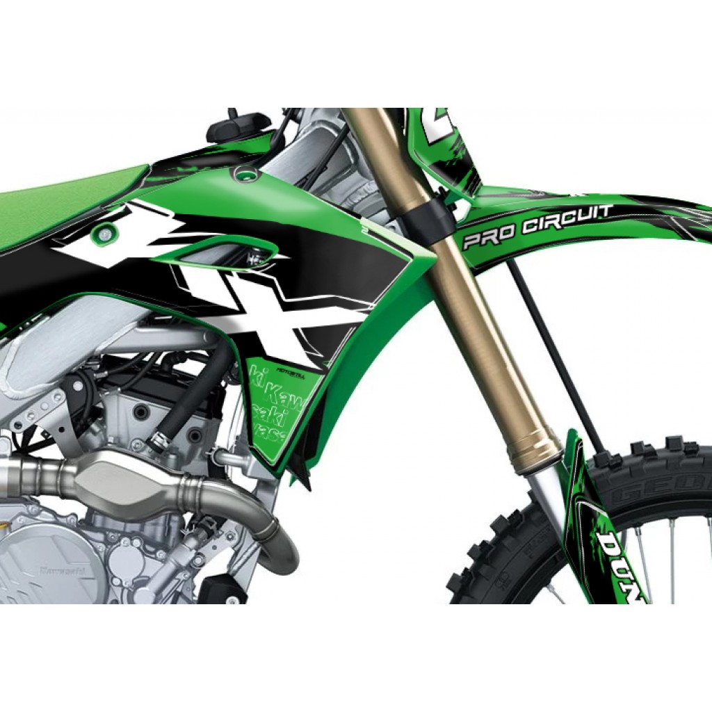 KAWASAKI KX 250 - 450 / 2025 GRAPHIC STICKER KIT
