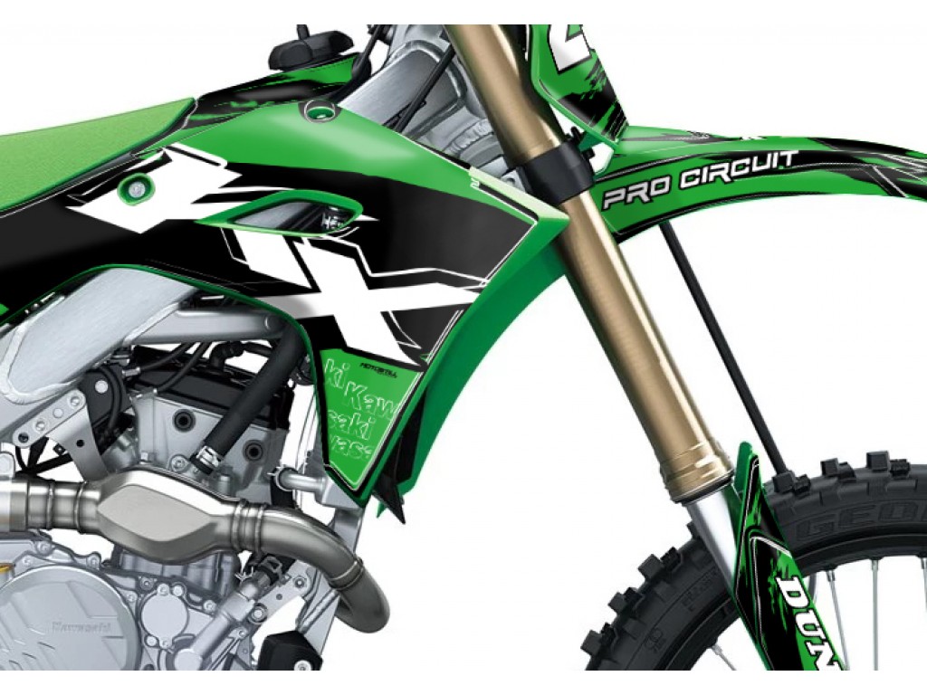 KAWASAKI KX 250 - 450 / 2025 GRAPHIC STICKER KIT