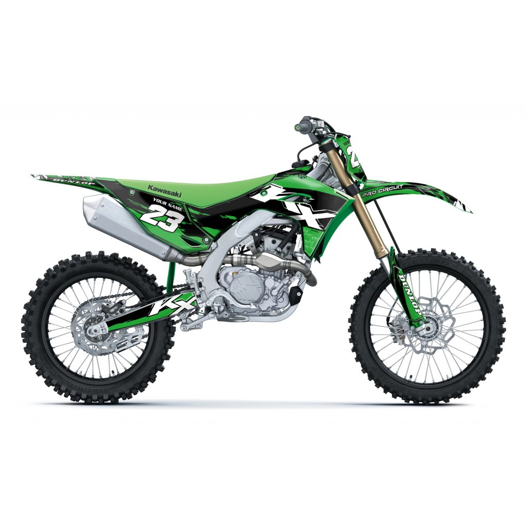 KAWASAKI KX 250 - 450 / 2025 GRAPHIC STICKER KIT