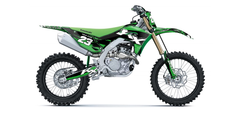 KAWASAKI KX 250 - 450 / 2025 GRAPHIC STICKER KIT