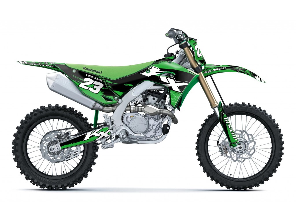 KAWASAKI KX 250 - 450 / 2025 GRAPHIC STICKER KIT