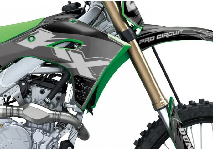 KAWASAKI KX 250 - 450 / 2025 GRAPHIC STICKER KIT