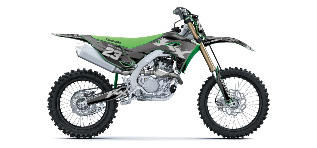 KAWASAKI KX 250 - 450 / 2025 GRAPHIC STICKER KIT