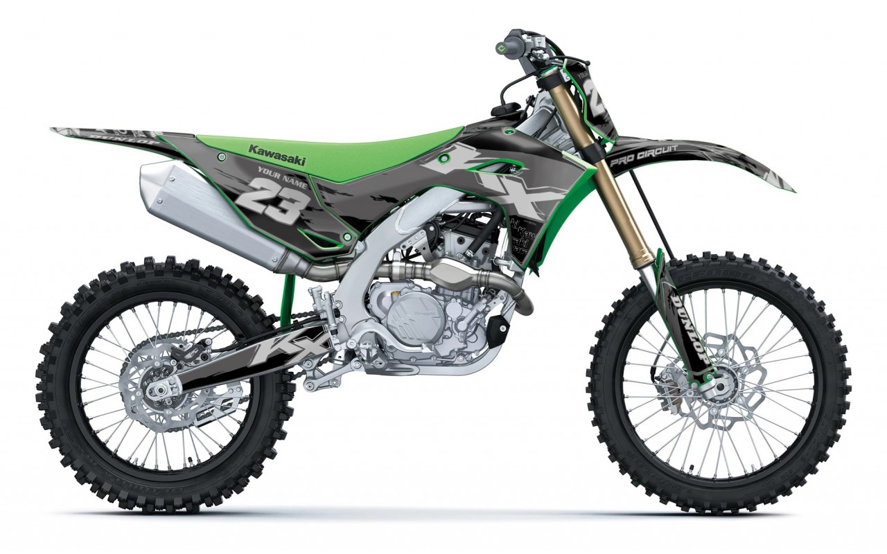 KAWASAKI KX 250 - 450 / 2025 GRAPHIC STICKER KIT