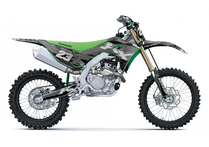 KAWASAKI KX 250 - 450 / 2025 GRAPHIC STICKER KIT