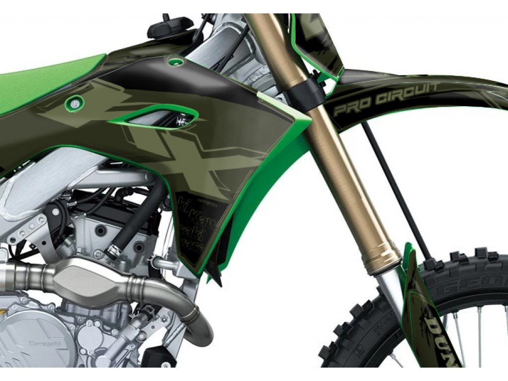 KAWASAKI KX 250 - 450 / 2025 GRAPHIC STICKER KIT
