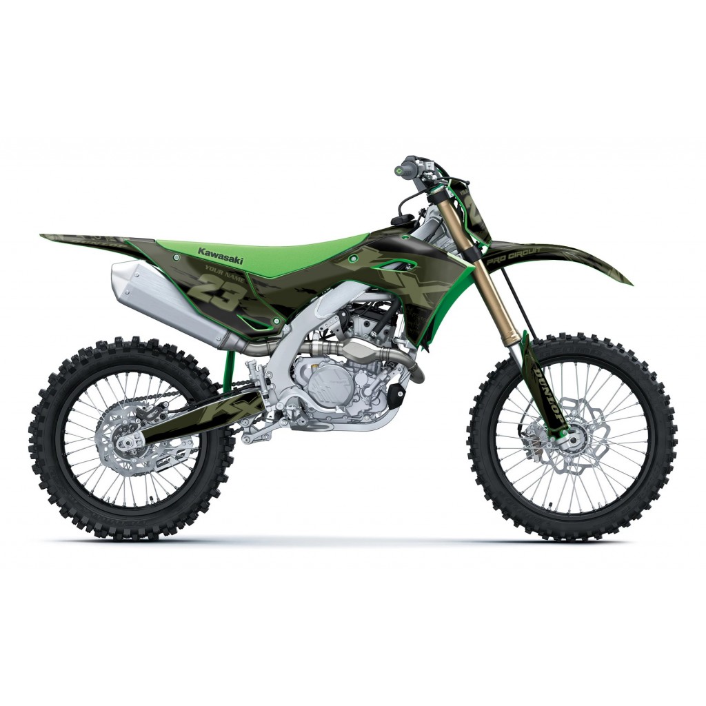 KAWASAKI KX 250 - 450 / 2025 GRAPHIC STICKER KIT
