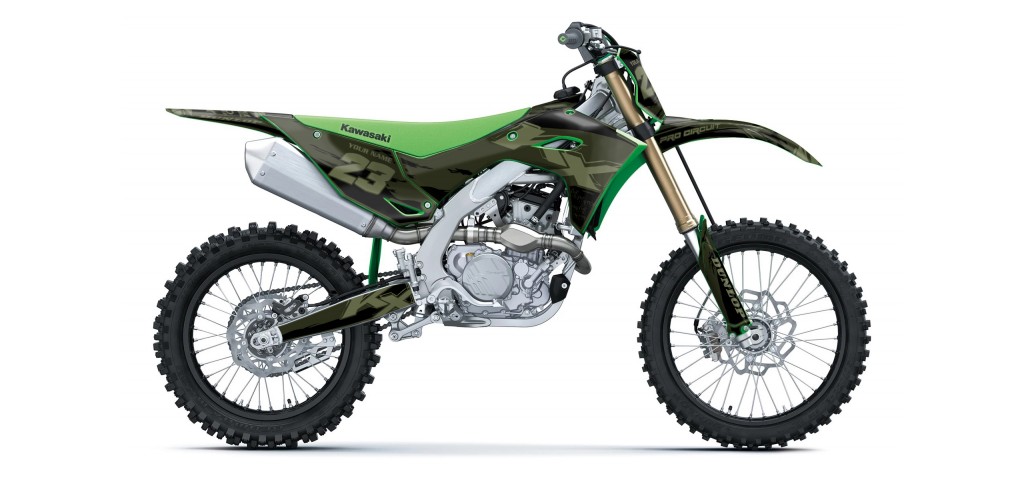 KAWASAKI KX 250 - 450 / 2025 GRAPHIC STICKER KIT