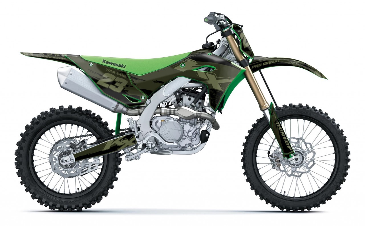 KAWASAKI KX 250 - 450 / 2025 GRAPHIC STICKER KIT