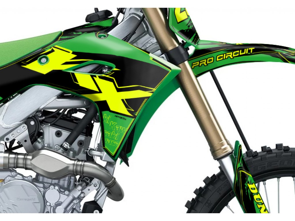 KAWASAKI KX 250 - 450 / 2025 GRAPHIC STICKER KIT