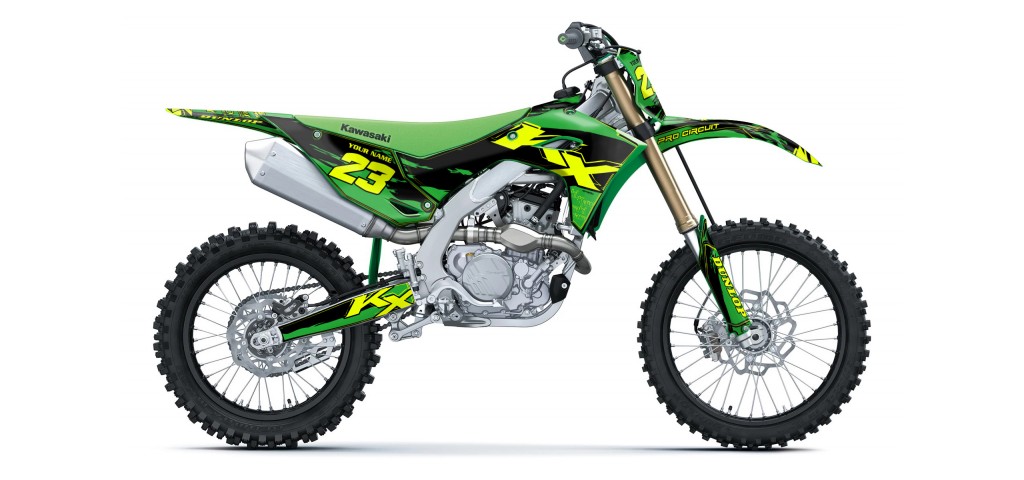 KAWASAKI KX 250 - 450 / 2025 GRAPHIC STICKER KIT