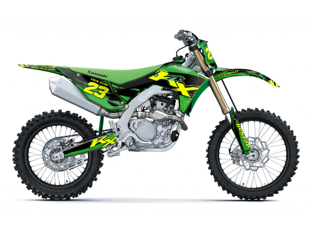 KAWASAKI KX 250 - 450 / 2025 GRAPHIC STICKER KIT