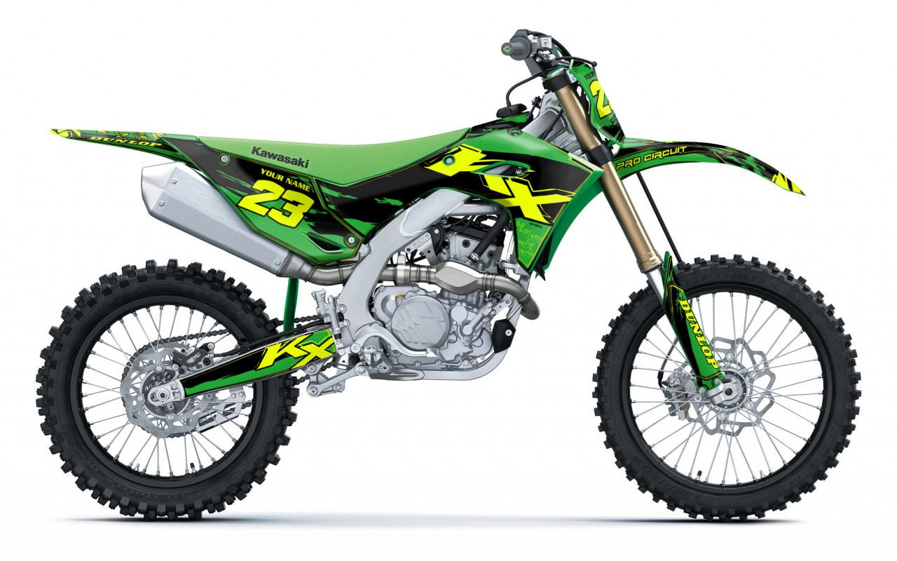 KAWASAKI KX 250 - 450 / 2025 GRAPHIC STICKER KIT