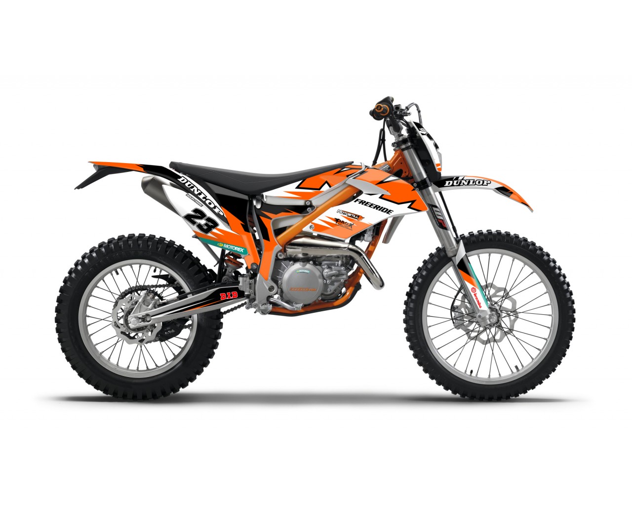KTM FREERIDE GRAPHIC STICKER SET - DECAL KIT