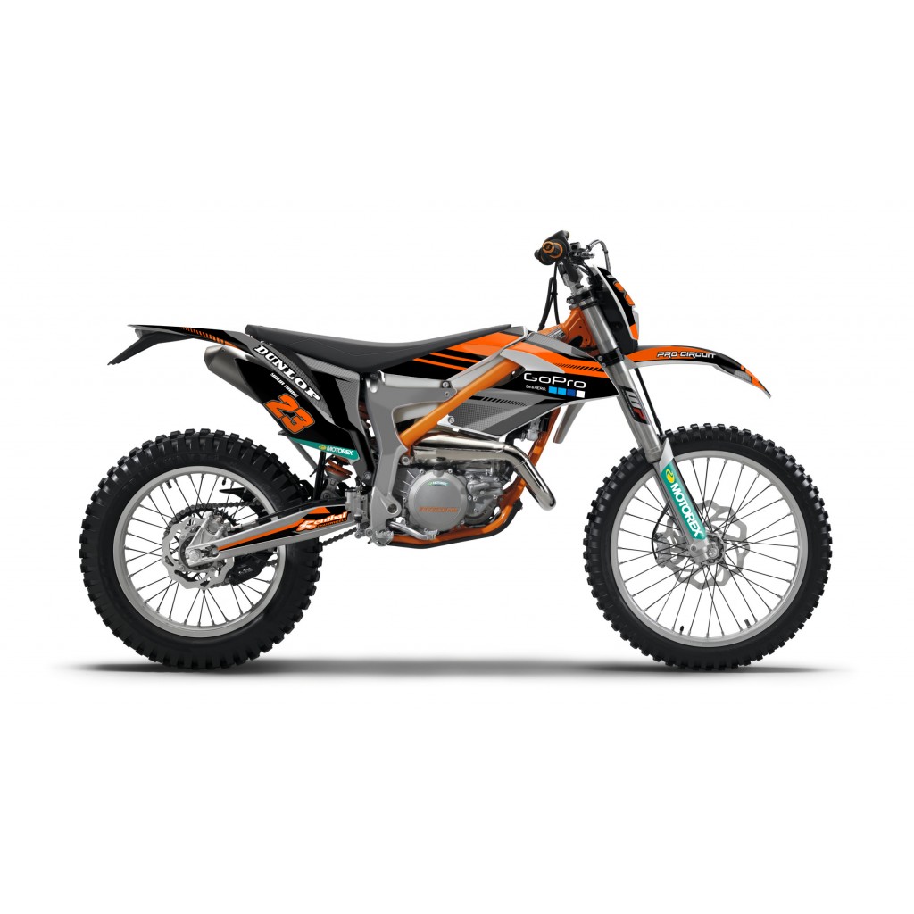 KTM FREERIDE GRAPHIC STICKER SET - DECAL KIT